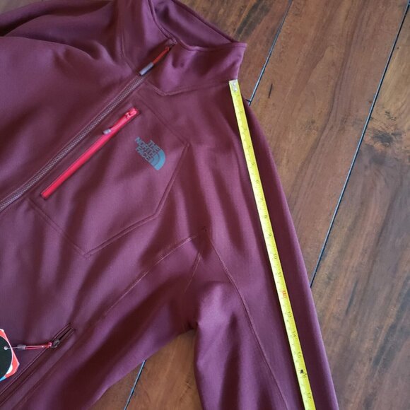 The North Face Men's Fuseform Dolomiti Full Zip Jacket Sequoia Red Fuse Size XL - Picture 8 of 16